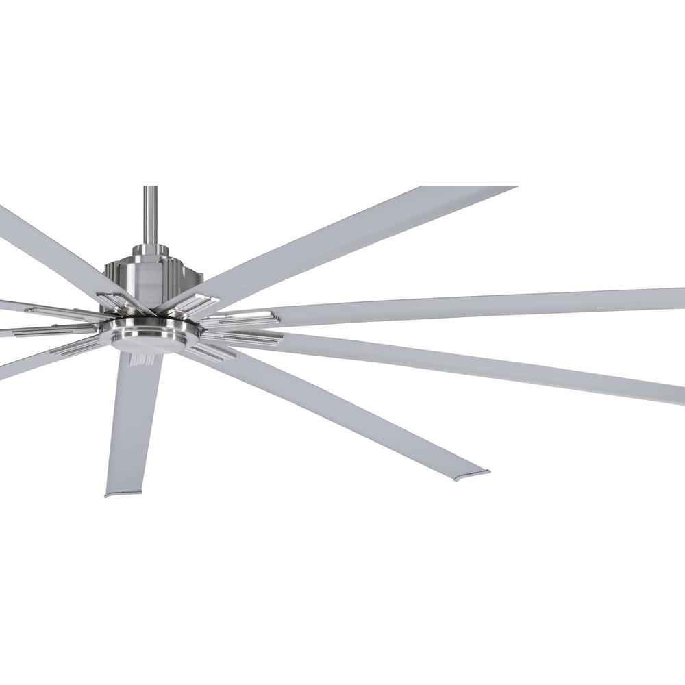 Minka Aire Xtreme 96 In Indoor Brushed Nickel Ceiling Fan With Remote Control