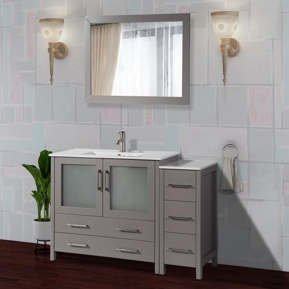 Vanity Art Brescia 48 in. W x 18 in. D x 36 in. H Bathroom Vanity in