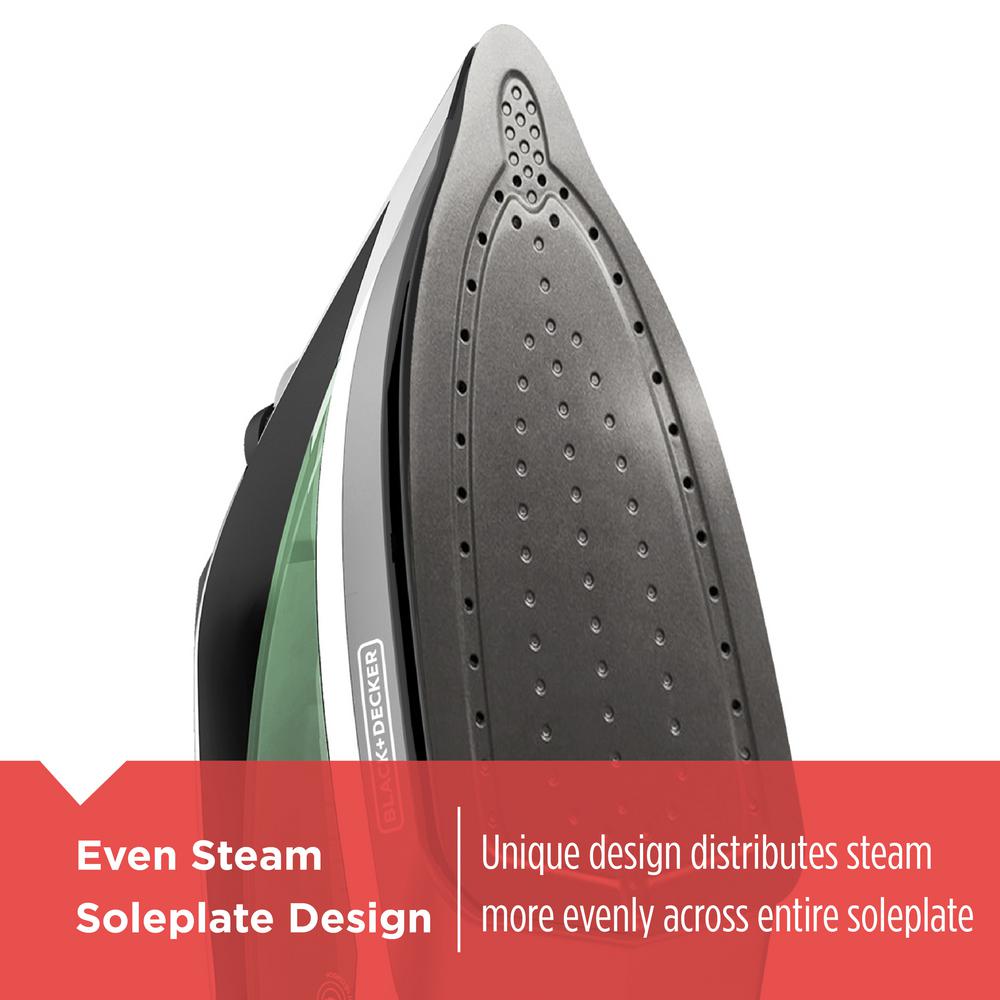 BLACK+DECKER Vitessa Advanced Steam Iron with Retractable CordICR2020 The Home Depot