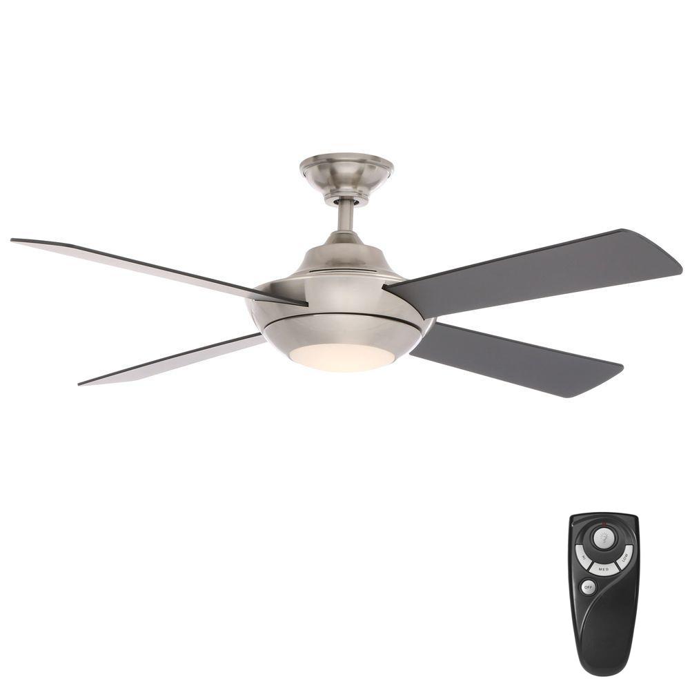 Hunter Sonic 52 in Indoor White Ceiling  Fan  with 