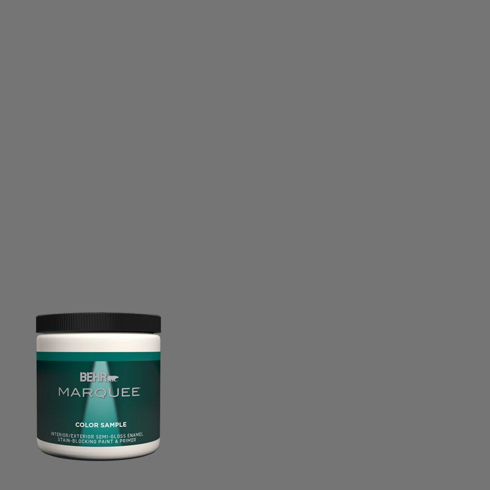 BEHR MARQUEE 8 oz. N5205 Iron Mountain SemiGloss Enamel BEHR MARQUEE 8 oz. N5205 Iron Mountain SemiGloss Enamel