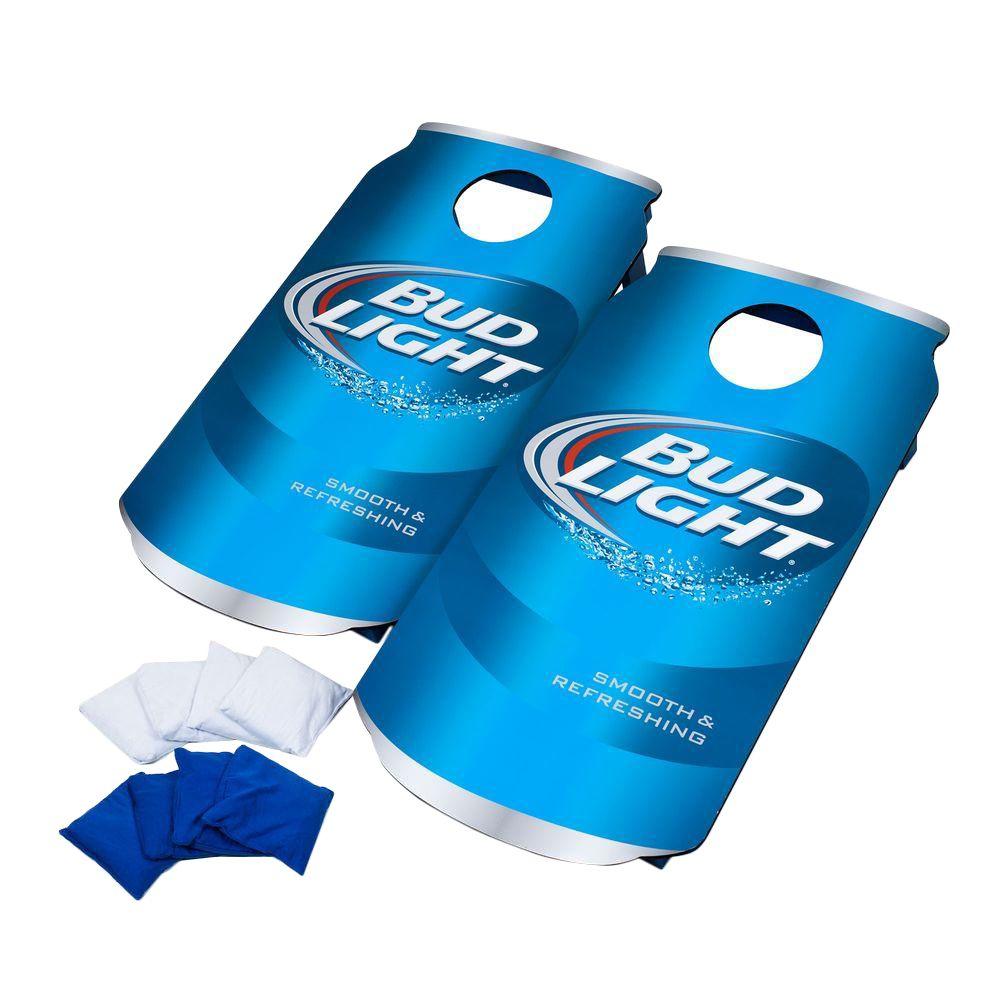 Trademark Games Bud Light Wood Cornhole Toss Game Set by Trademark Games