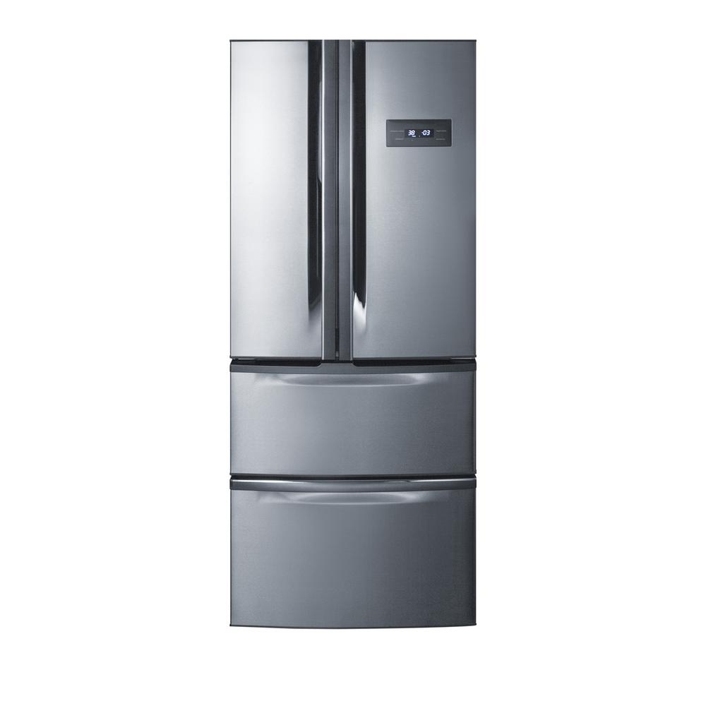 Ge Energy Star 27 7 Cu Ft Fingerprint Resistant French Door Refrigerator Gfe28gynfs Ge Appliances