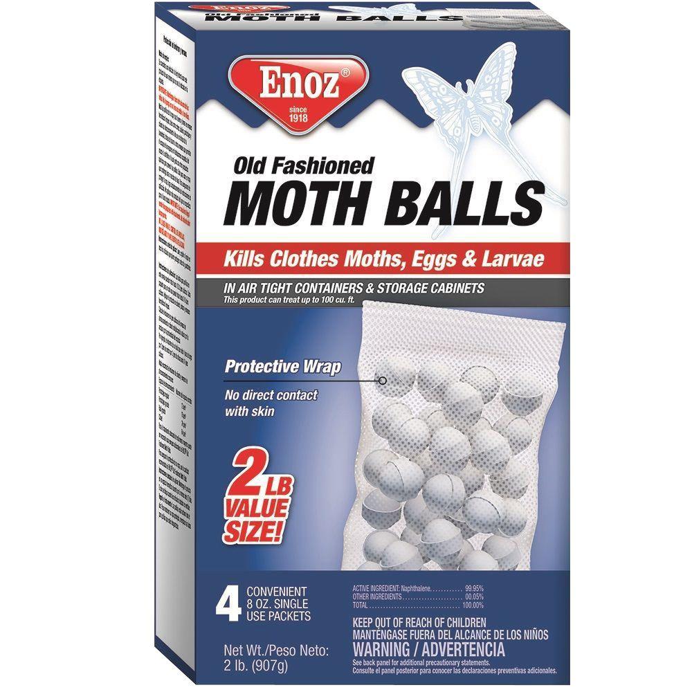 Enoz Old Fashioned Moth Balls - 8oz/4pk