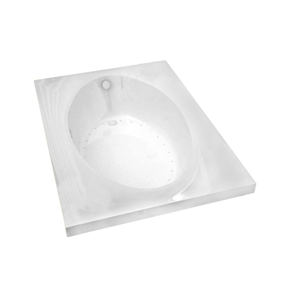 Universal Tubs Imperial 7 ft. Rectangular Dropin Whirlpool and Air