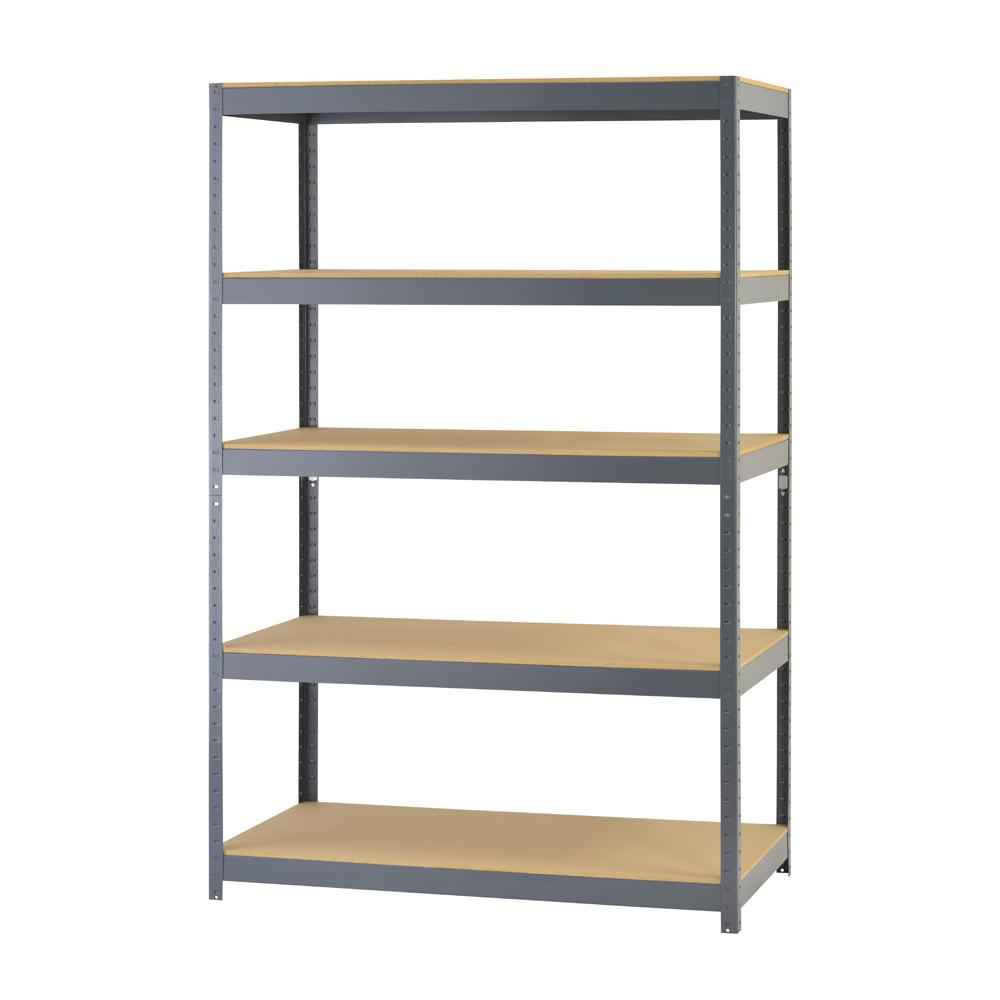 Muscle Rack 72 in. H x 48 in. W x 24 in. D 5Shelf Steel Boltless