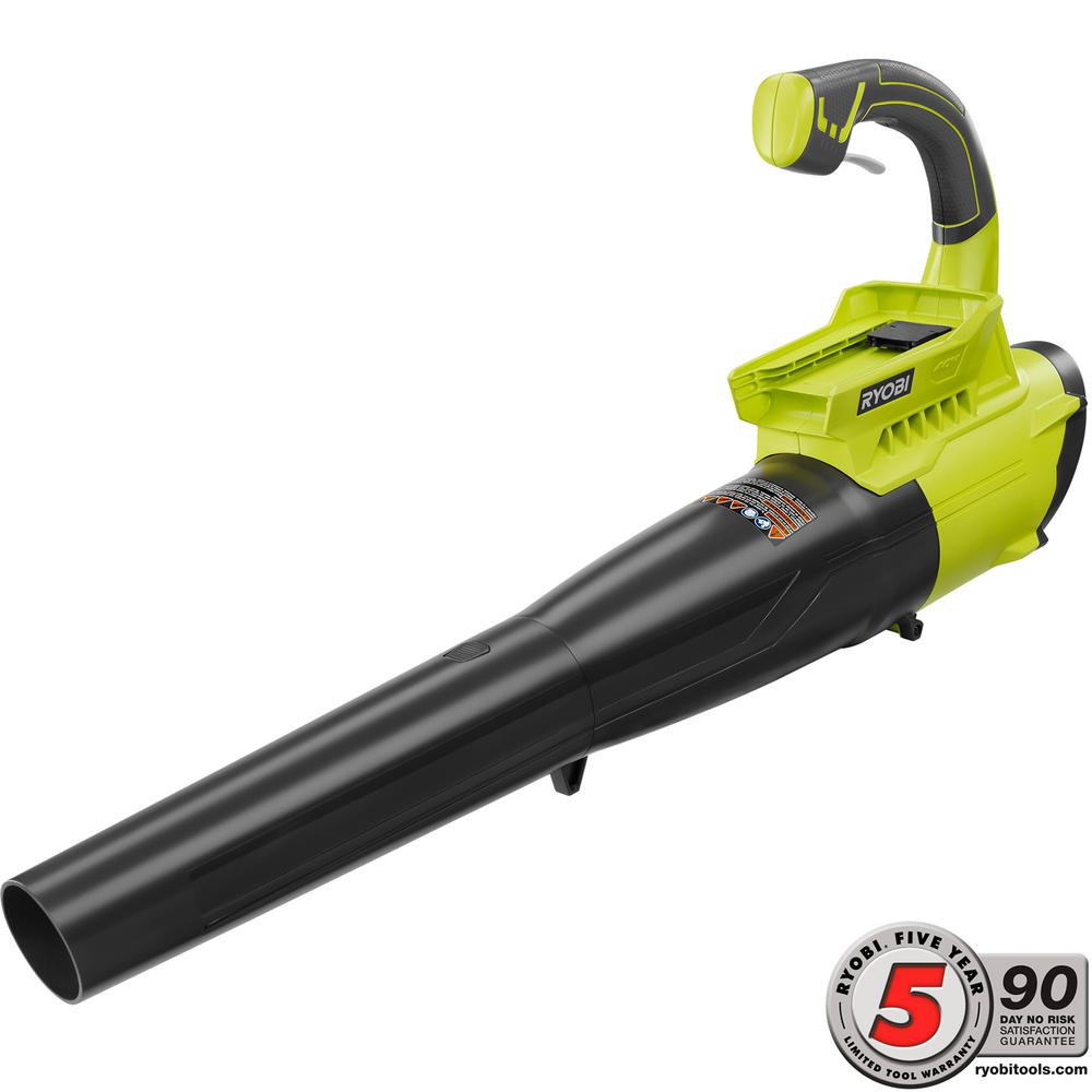 Ryobi 155 MPH 300 CFM 40-Volt Lithium-Ion Cordless Jet Fan Leaf Blower - Battery... by Ryobi
