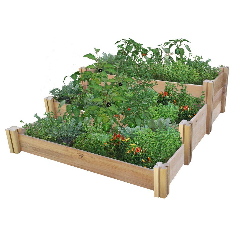 home depot raised garden beds