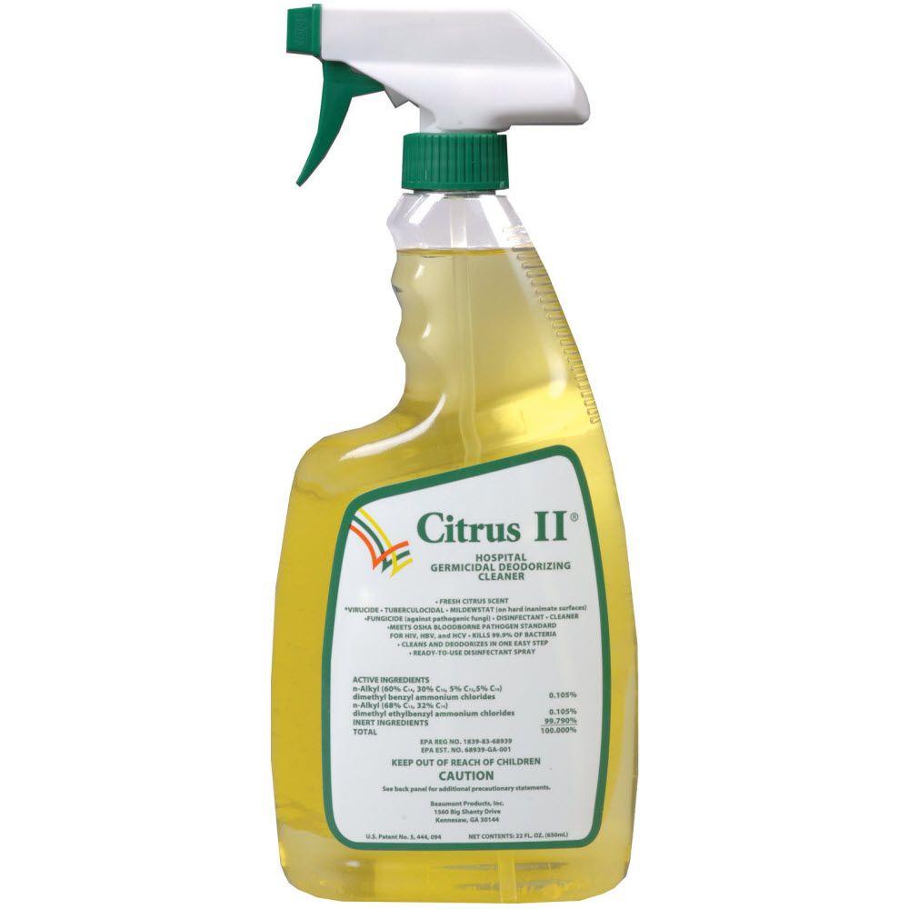 Citrus II 22 oz. Fresh Citrus Hospital Germicidal Deodorizing All-Purpose... by Citrus II