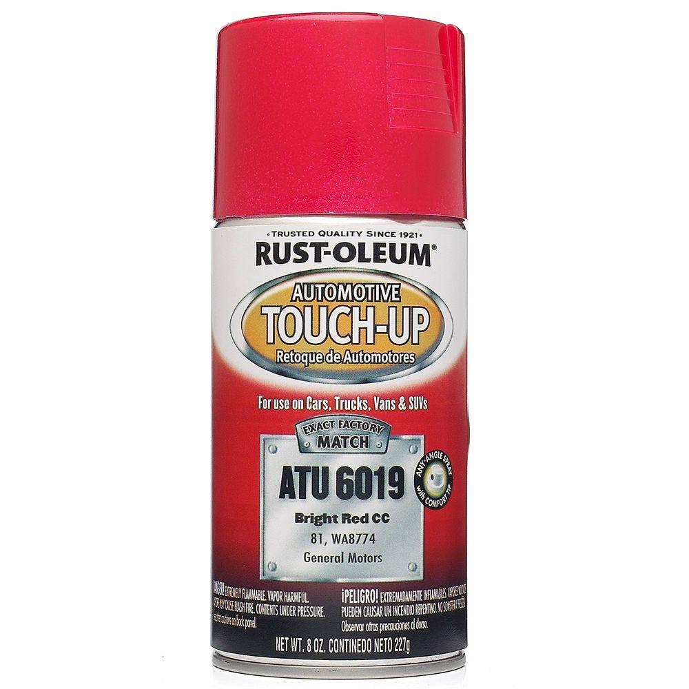 RustOleum Automotive 8 oz. Bright Red Auto TouchUp Spray (6Pack