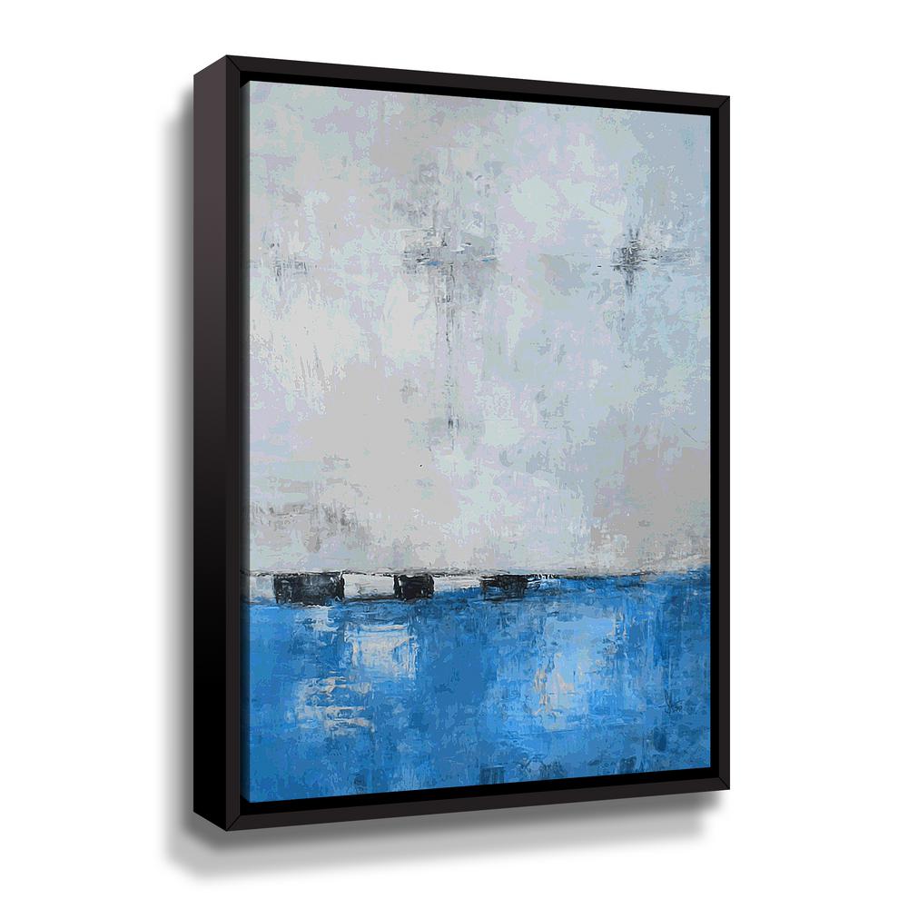 Artwall Lochmara Lighting By Scott Medwetz Framed Canvas Wall Scott Medwetz Framed Canvas Wall