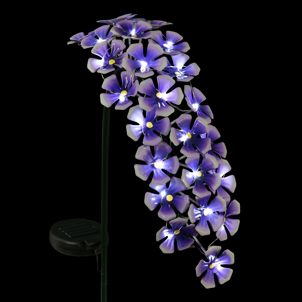 Purple Decorative Garden Stakes Garden Decor The Home Depot