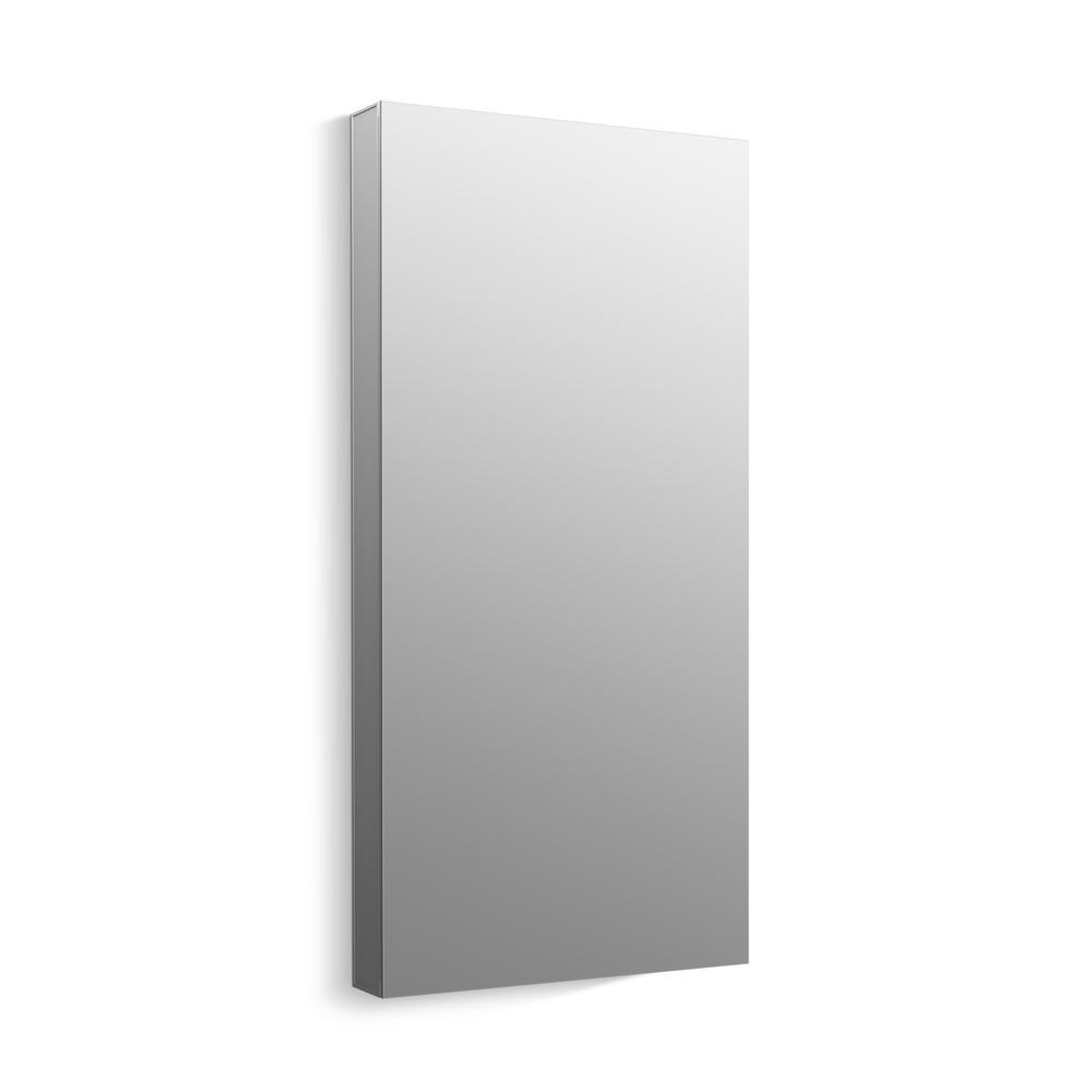 Kohler Maxstow 20 In X 24 In Frameless Surface Mount Aluminum Medicine Cabinet K 81153 La1 The Home Depot