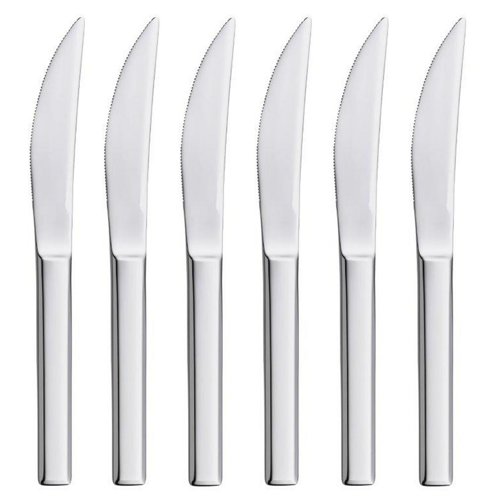 WMF Style 6 Piece Steak Knife Set-56.2378.3046 - The Home Depot