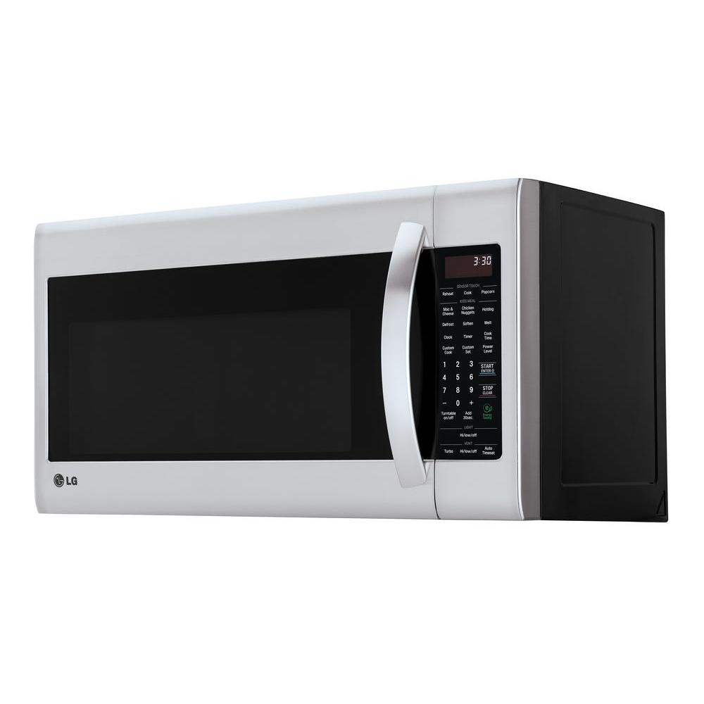 Lg Electronics 2 0 Cu Ft Over The Range Microwave In Stainless