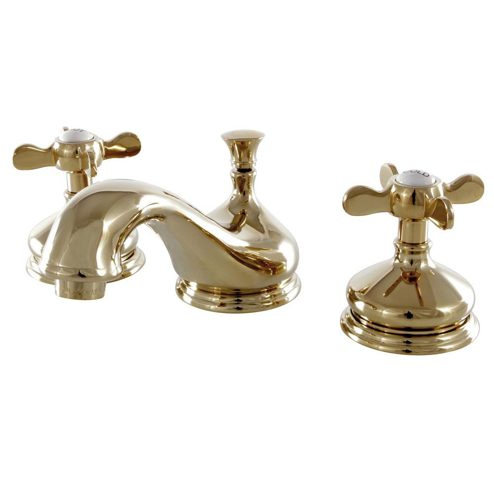 Kingston Brass Classic Cross 8 In Widespread 2 Handle Bathroom