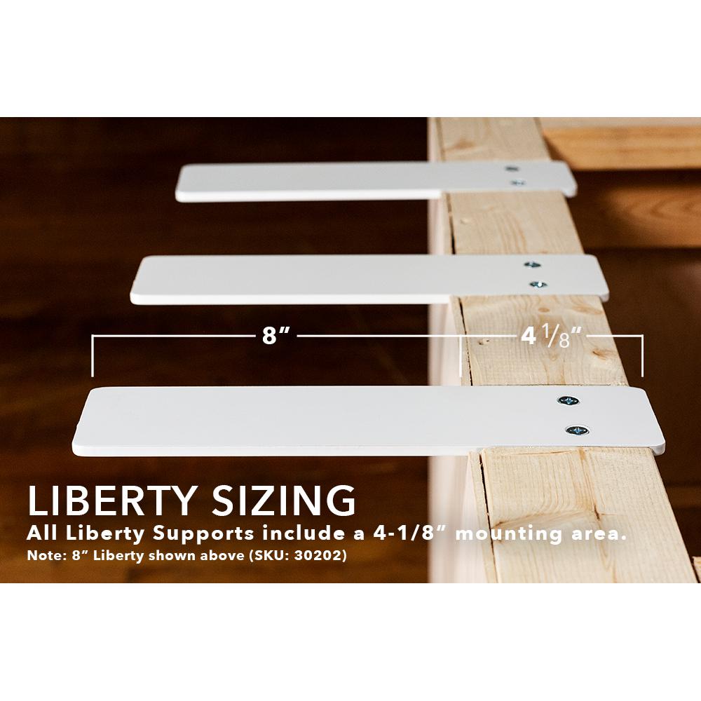Federal Brace Liberty 10 In Steel Hidden Countertop Brace 30214
