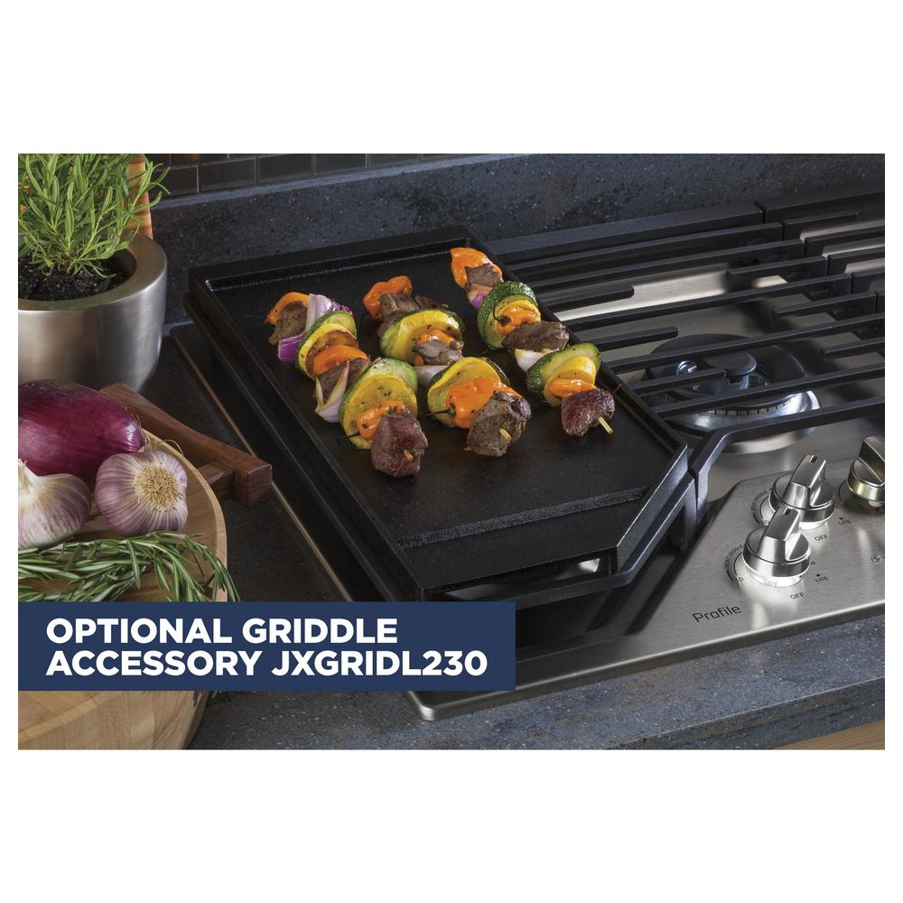 Ge Cast Iron 36 In Cooktop Griddle Jxgridl236 The Home Depot 3 Ge Cast Iron 36 In Cooktop Griddle
