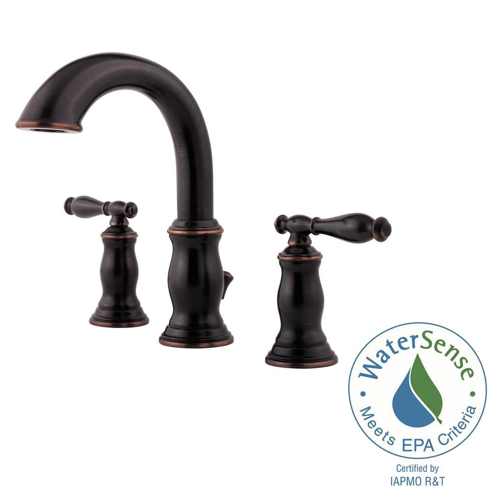 Pfister Hanover 8 in. Widespread 2Handle Bathroom Faucet in Tuscan
