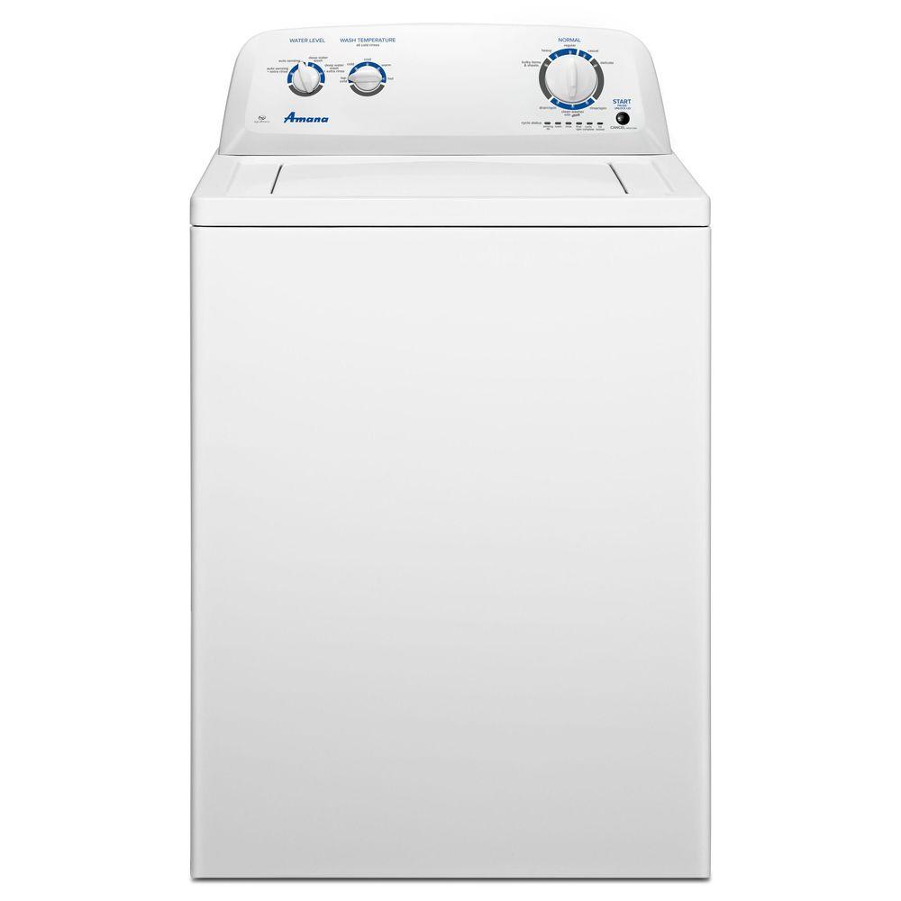 Amana 3.5 cu. ft. Top Load Washer in White-NTW4516FW - The ...