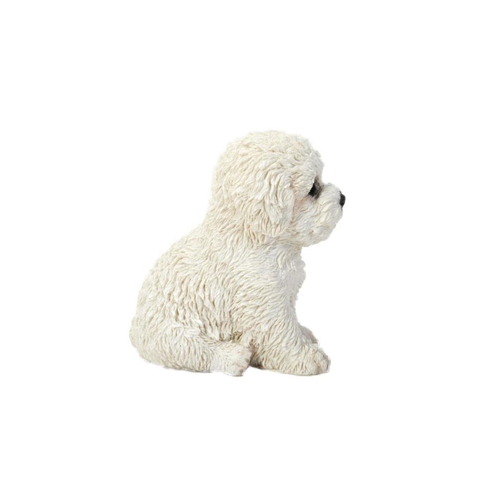 Hi Line Gift Bichon Frise Puppy Statue P The Home Depot