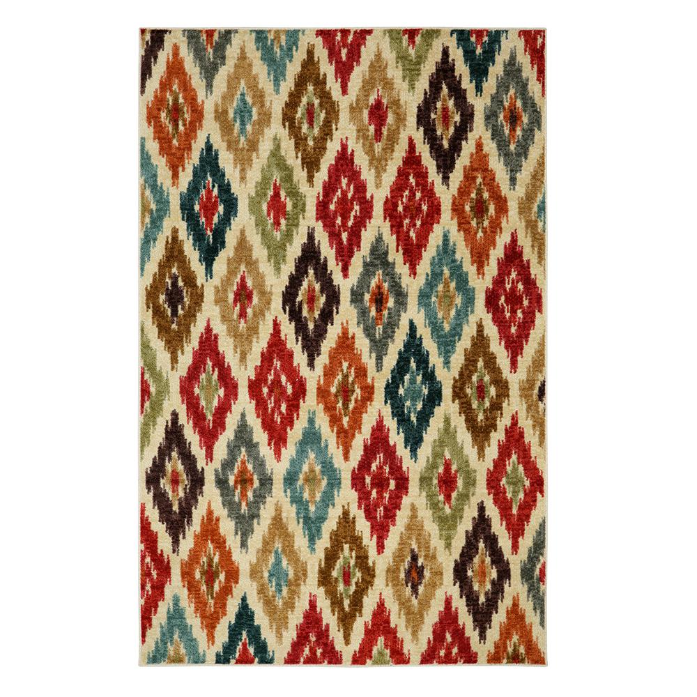 Ikat Area Rugs The Home Depot Carnival Ikat