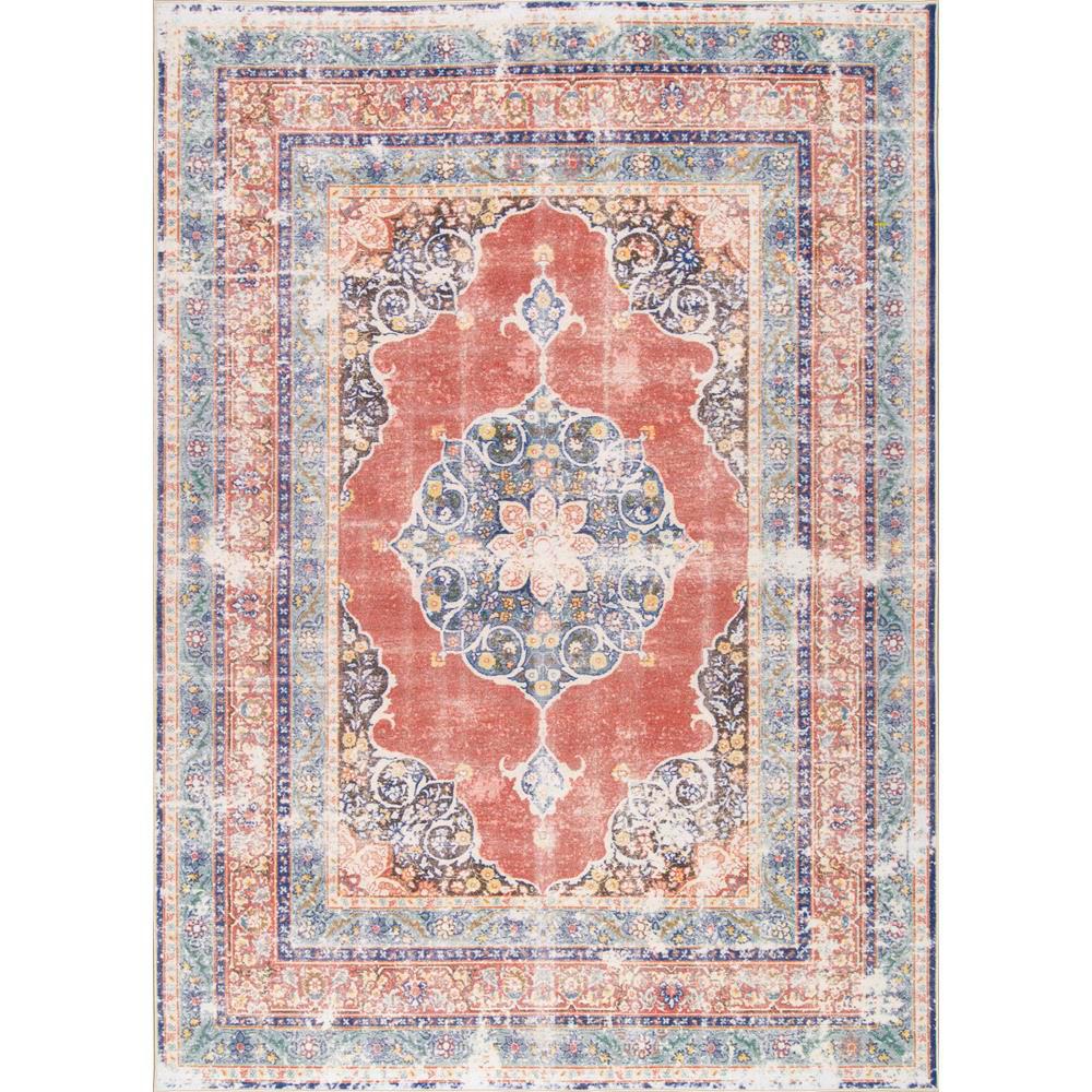 Southwestern Medallion 10 X 14 Area Rugs The Home Depot
