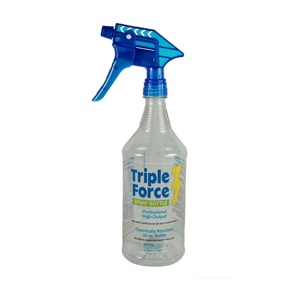The Bottle Crew 32 oz. Triple Force Spray Bottle (12Pack)TF3212 The