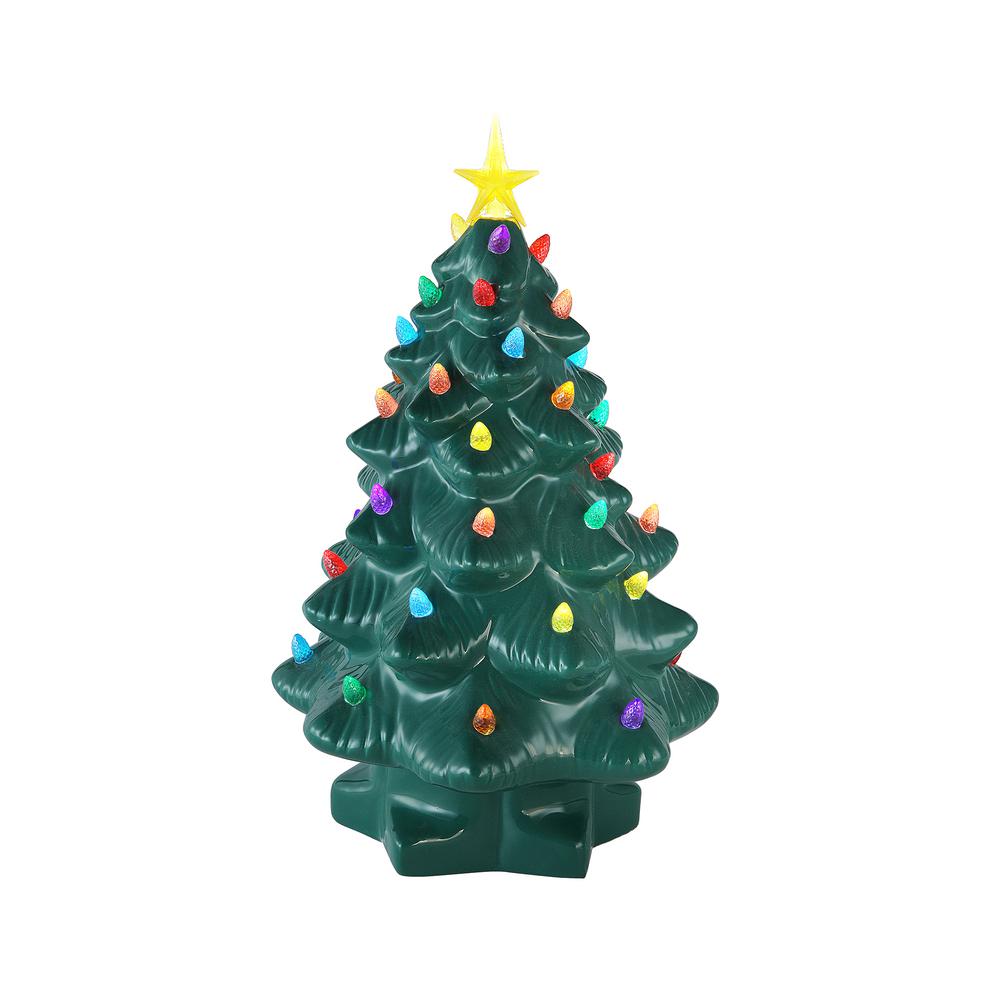 mr christmas 14 25 in christmas porcelain nostalgic tree mr christmas 14 25 in christmas porcelain nostalgic tree