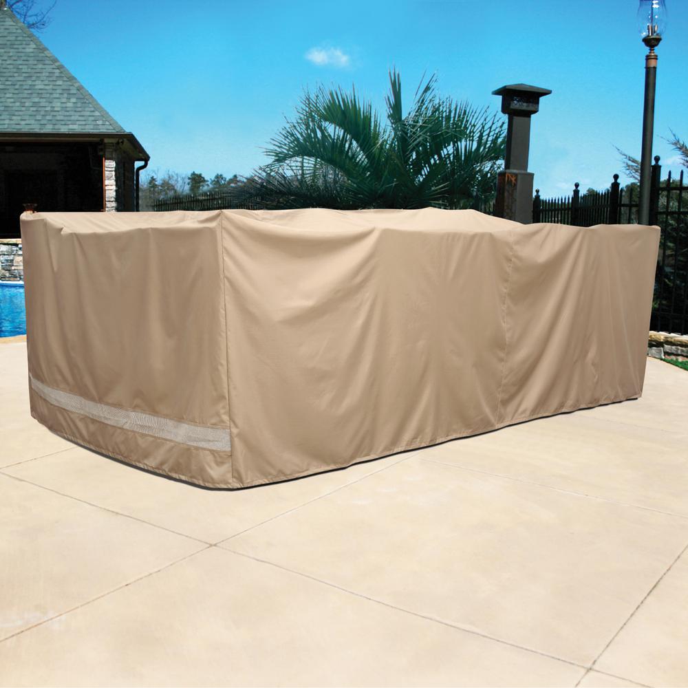 Home Depot Patio Furniture Covers : Duck Covers Ultimate 108 in. Round