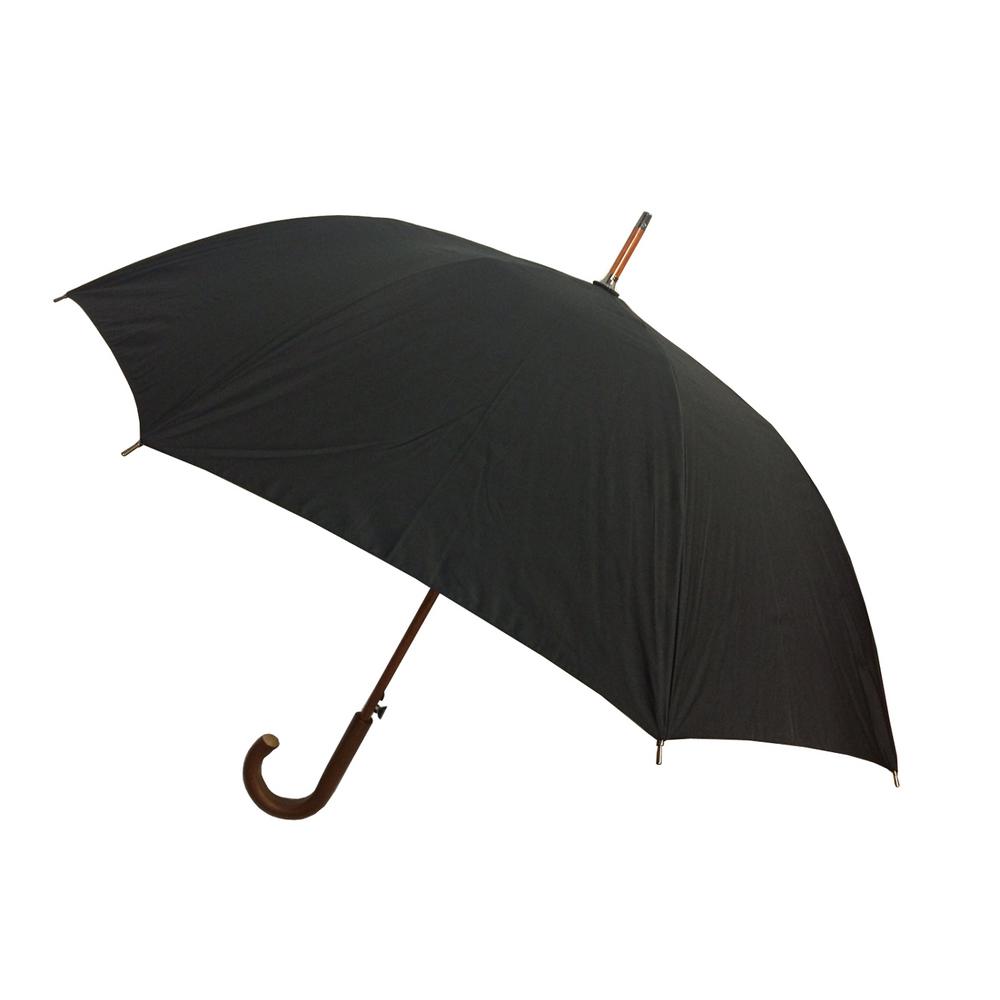 UPC 705855933014 product image for London Fog 48 in. Arc Canopy Auto Open Stick Umbrella in Black | upcitemdb.com