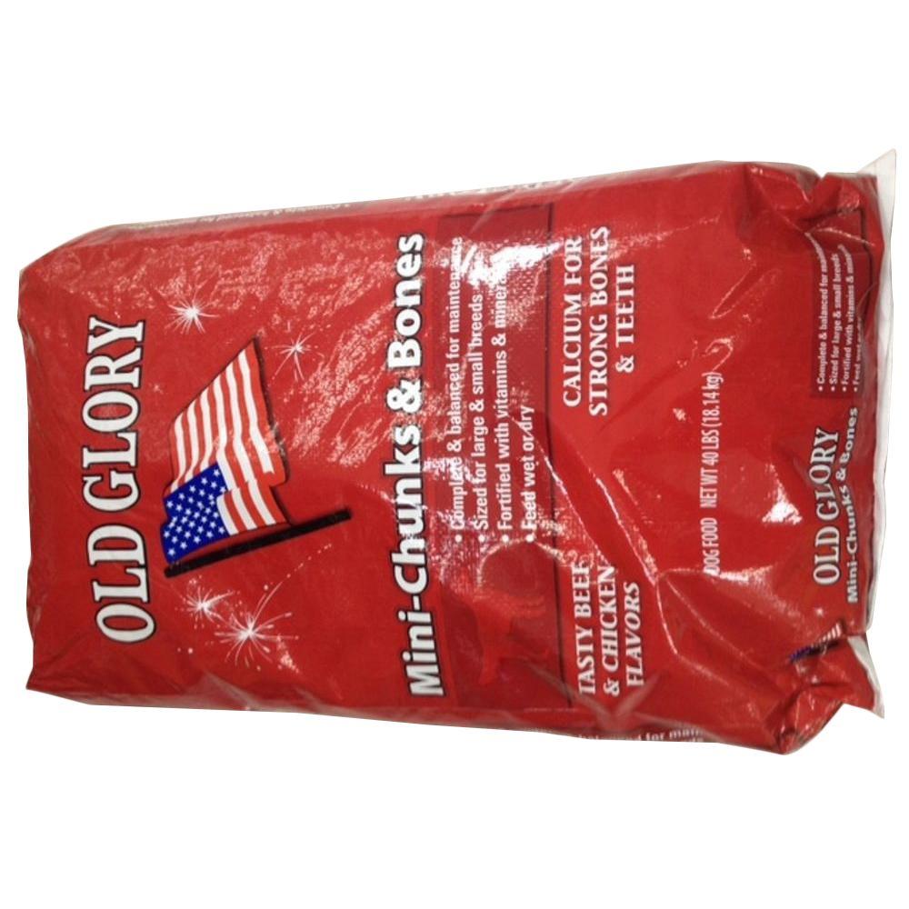 Old Glory Dry Premium Bit Size Dog Food (40 lb. Bag)21084 The Home Depot