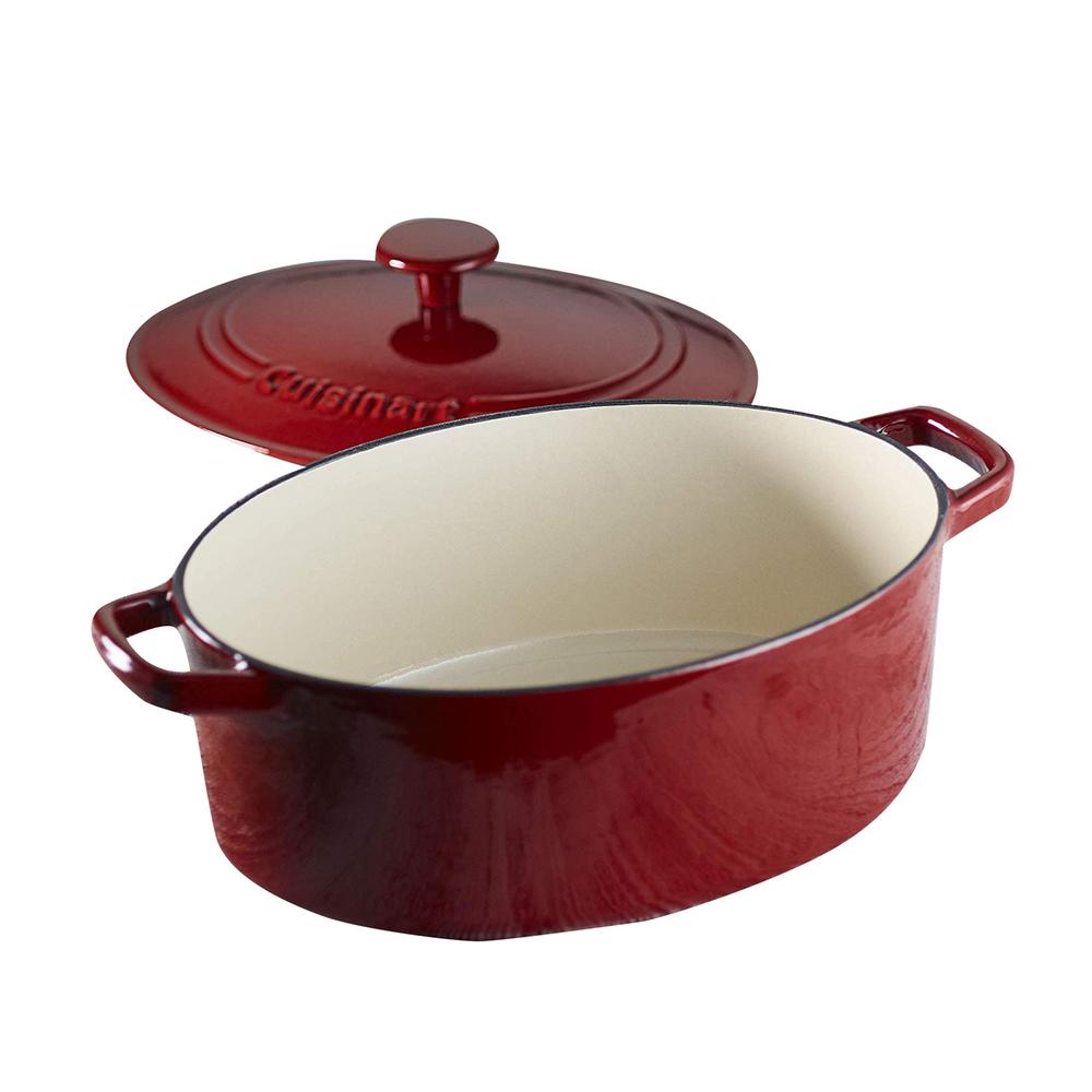 Cuisinart Chef's Classic 5.5 Qt. Cast Iron Dutch Oven with Lid CI755