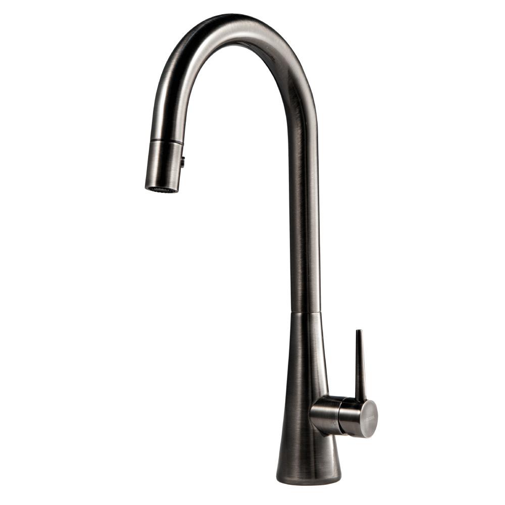 Pewter Houzer Pull Down Faucets Sompd 669 Pw 64 1000 