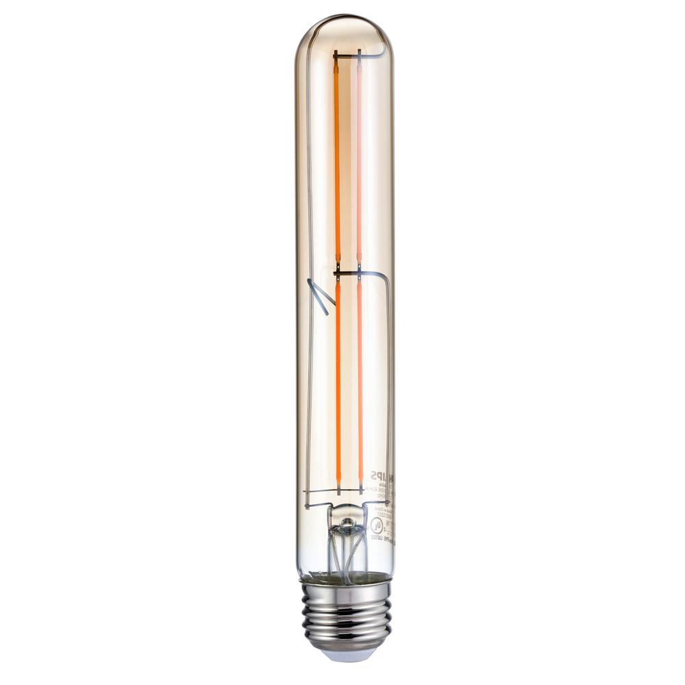 Philips 40 Watt Equivalent T10 Dimmable Indoor Outdoor Vintage Gl Edison Led Light Bulb Amber Warm White 2000k Philips 40 Watt Equivalent T10 Dimmable Indoor Outdoor Vintage Gl Edison Led Light Bulb Amber Warm White 2000k