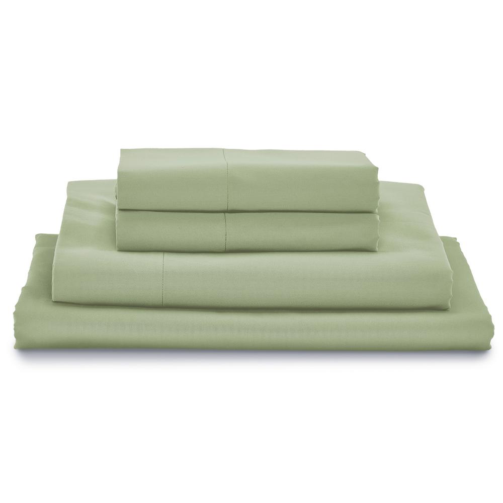 Sage Green Colour Linen Blend Fabric for Furnishings and Upholstery 350 gsm