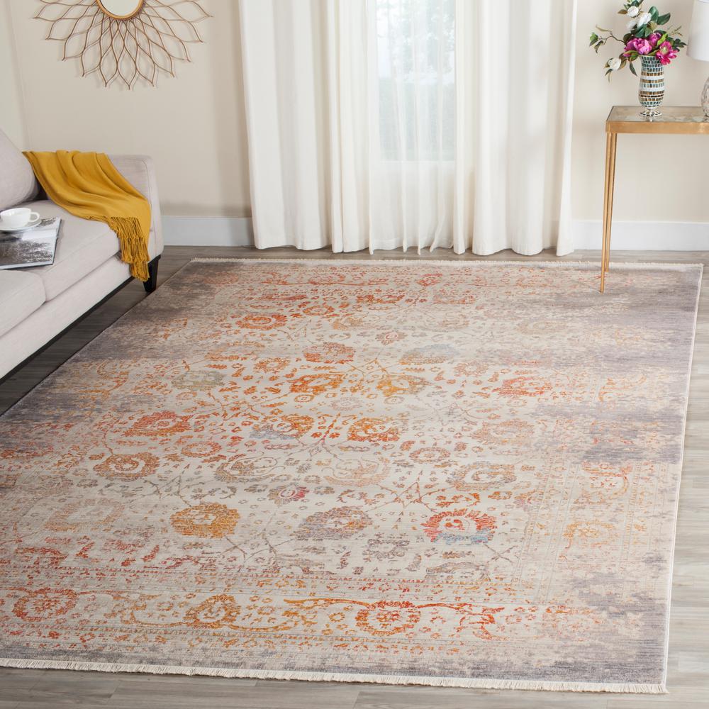 Safavieh Vintage Persian Gray/Multi 5 ft. x 7 ft. 6 in. Area Rug