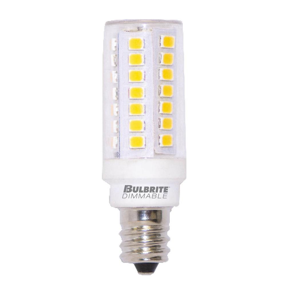 T6 Indoor Outdoor Led Bulbs Light The Home Depot 60 Watt Equivalent T6 Dimmable Mini Candelabra Led Light Bulb Soft White