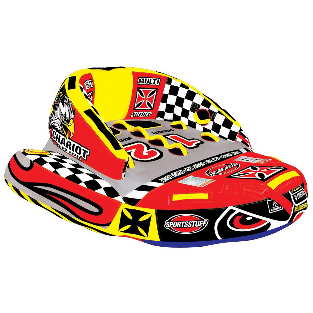 Sportsstuff Chariot Warbird 2 2-Rider Towable Tube 53-1780