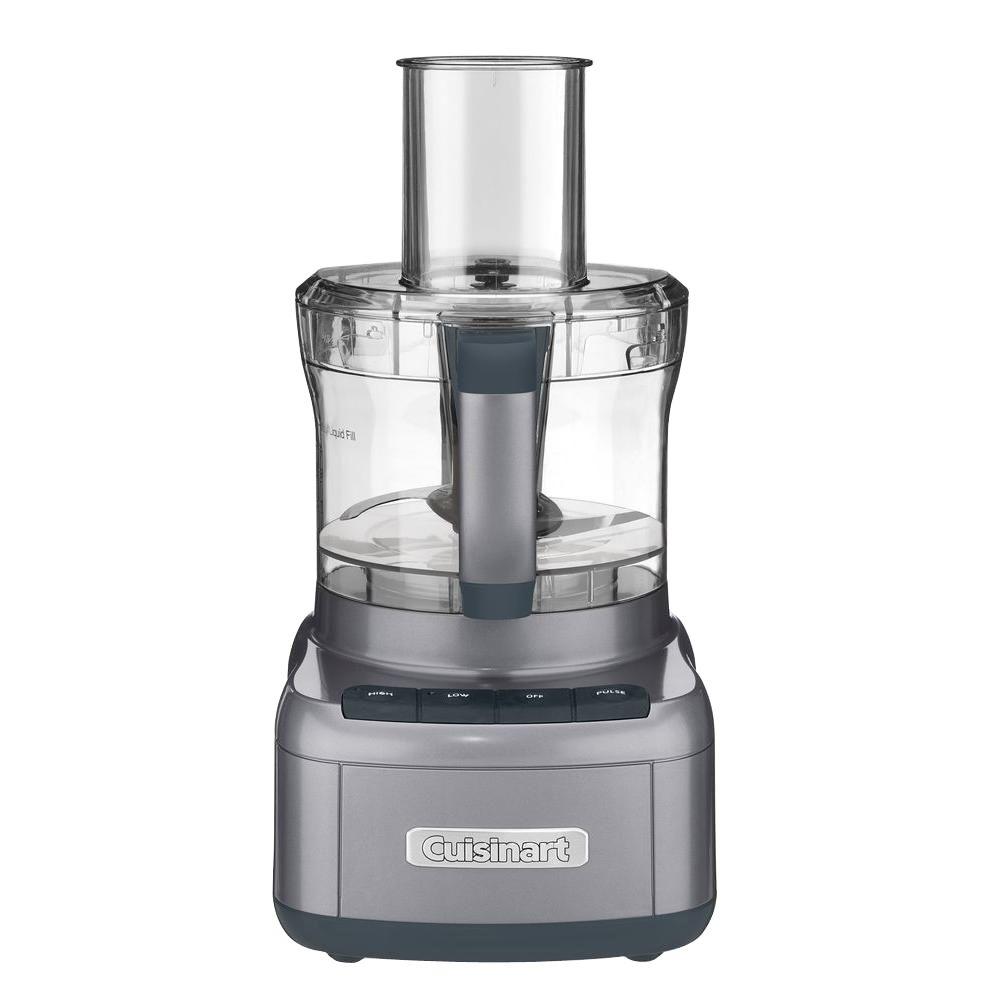 Cuisinart Elemental 13-Cup 3-Speed Silver Food Processor and Dicing Kit FP-13DSV