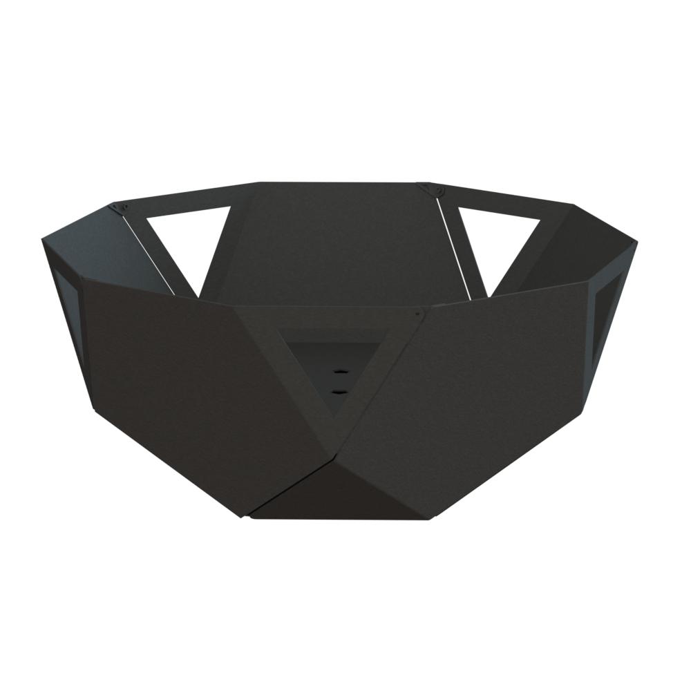Muskoka Geo 30 In X 13 Round Steel Wood Fire Pit Bowl 500018 Muskoka Geo 30 In X 13 Round Steel Wood Fire Pit Bowl