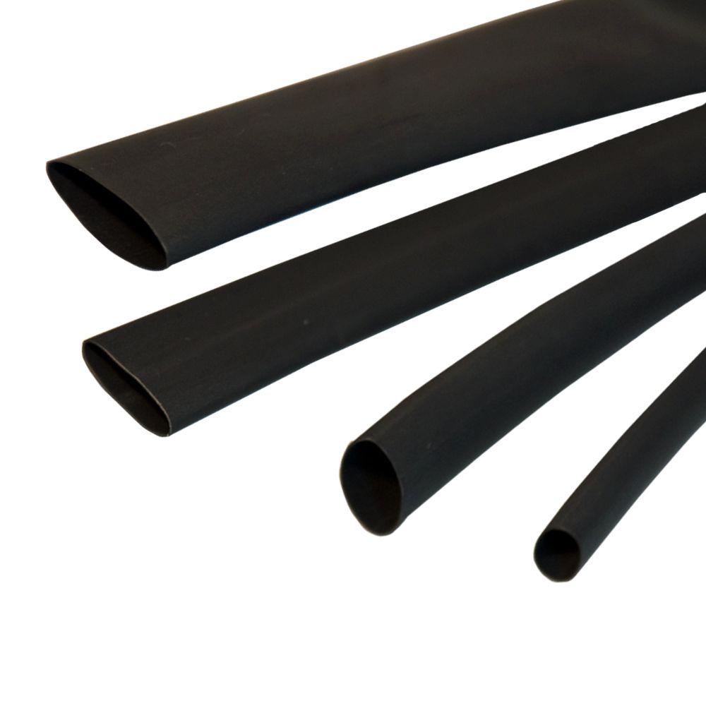 Raychem 3/8 x 3 in. HeatShrink Tubing BlackEE1121000 The Home Depot