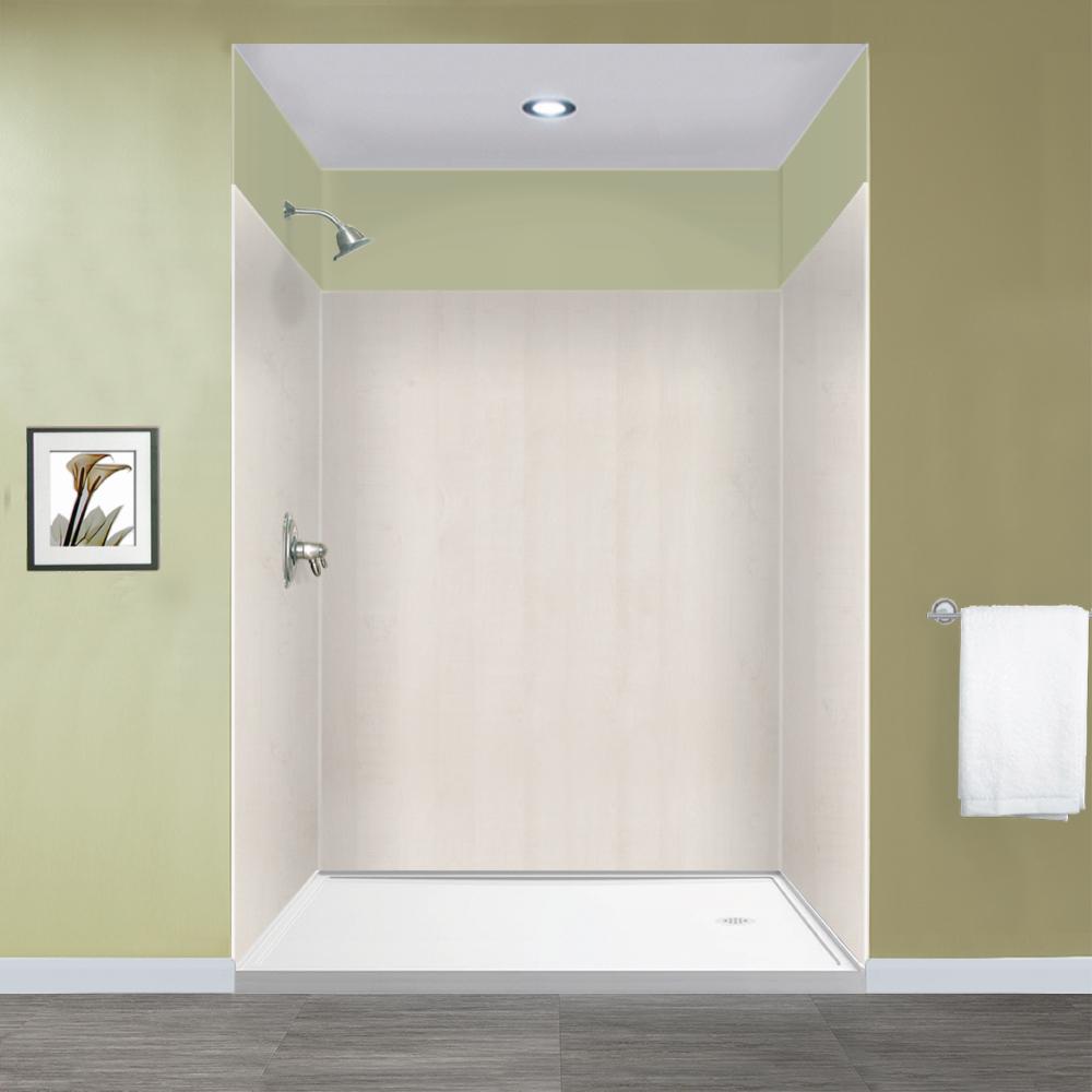 Transolid Expressions 60 in. x 60 in. x 72 in. 3Piece Easy Up Adhesive