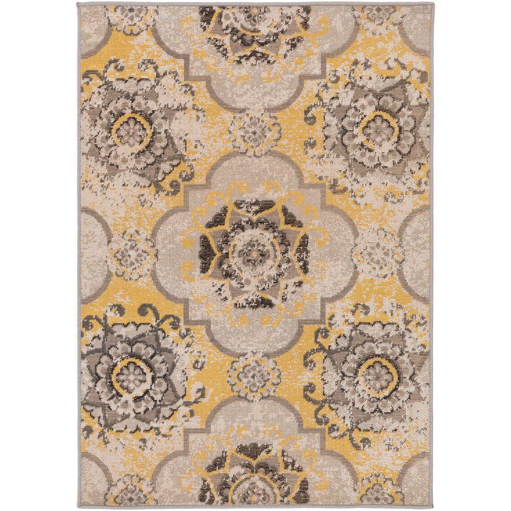 Artistic Weavers Didus Gold 2 ft. 8 in. x 5 ft. Indoor Area Rug