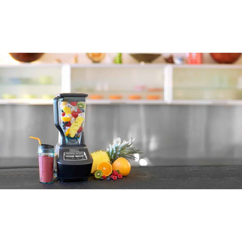 Ninja Mega Kitchen System 72 Oz 3 Speed Black Blender And Food