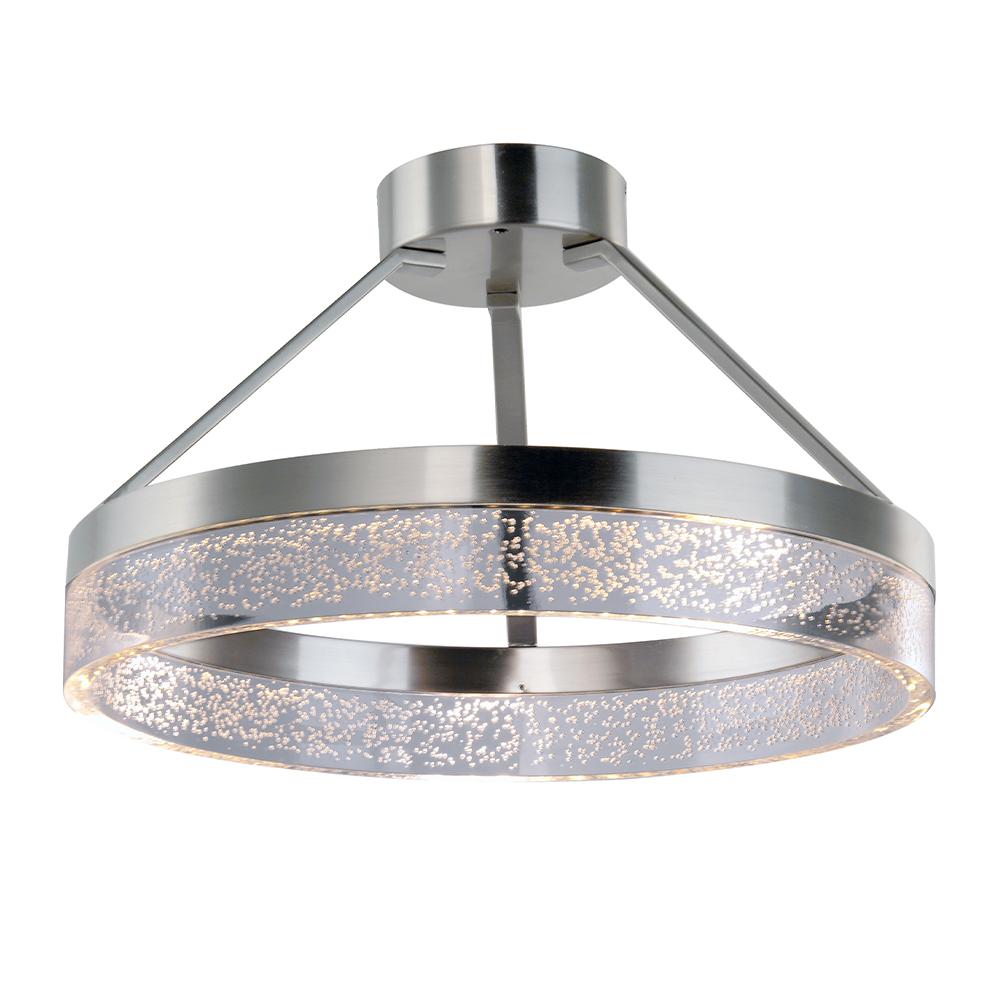bubble semi flush mount