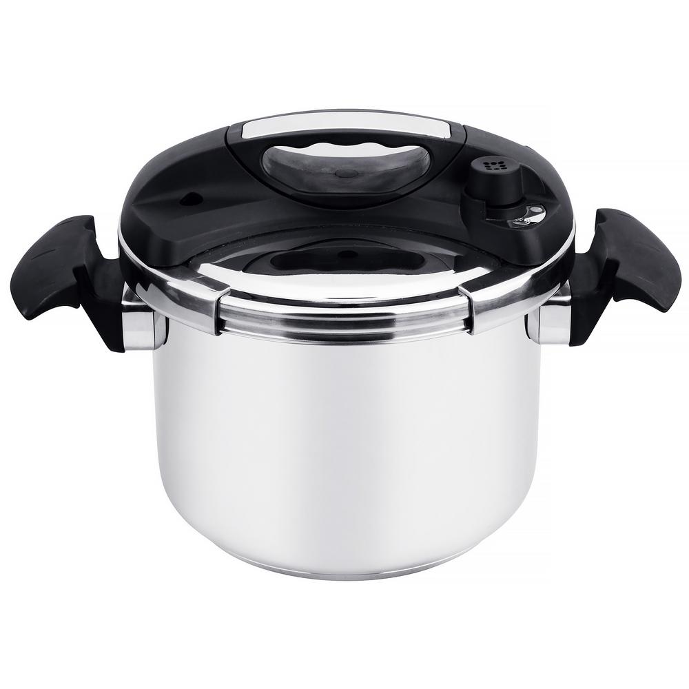 Barton Turbo 8 qt. Stove Top Pressure Cooker Induction Compatible with ...