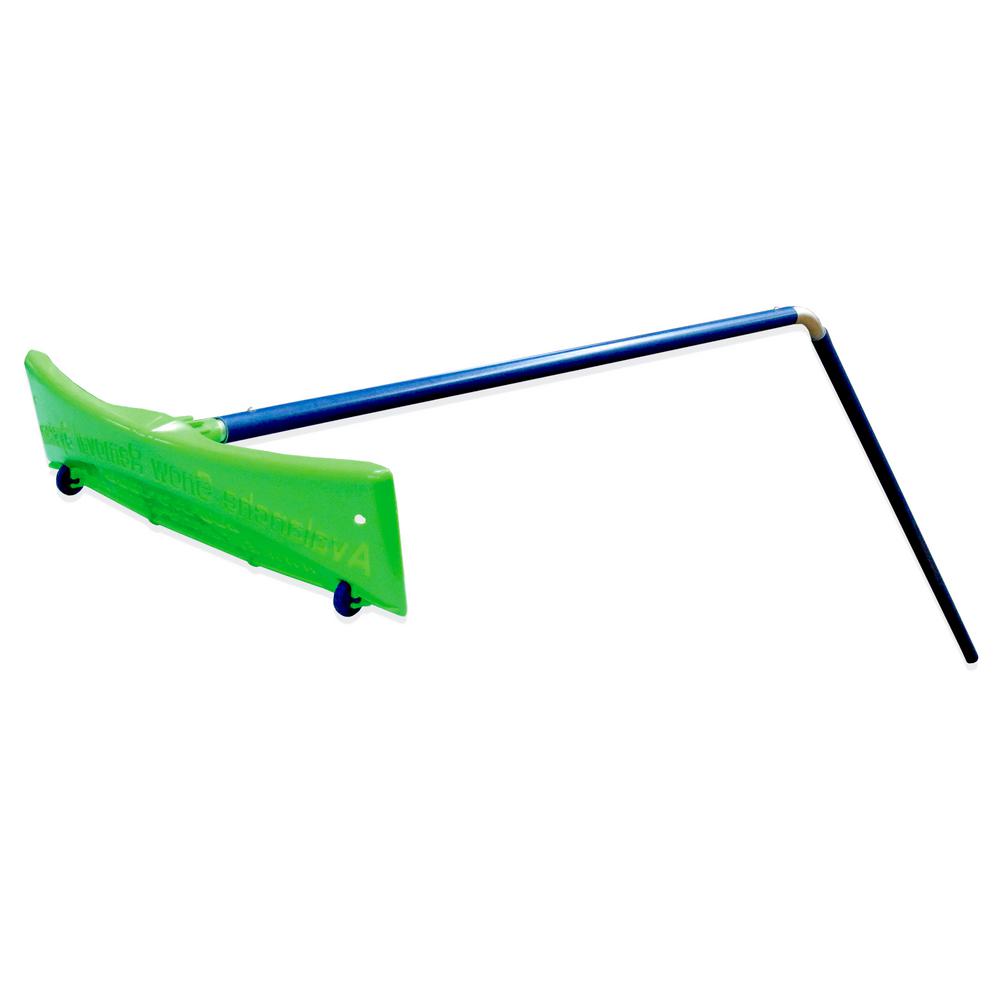 Avalanche BigRigRake 24 in. Wide Snow Rake with Angled Pole For