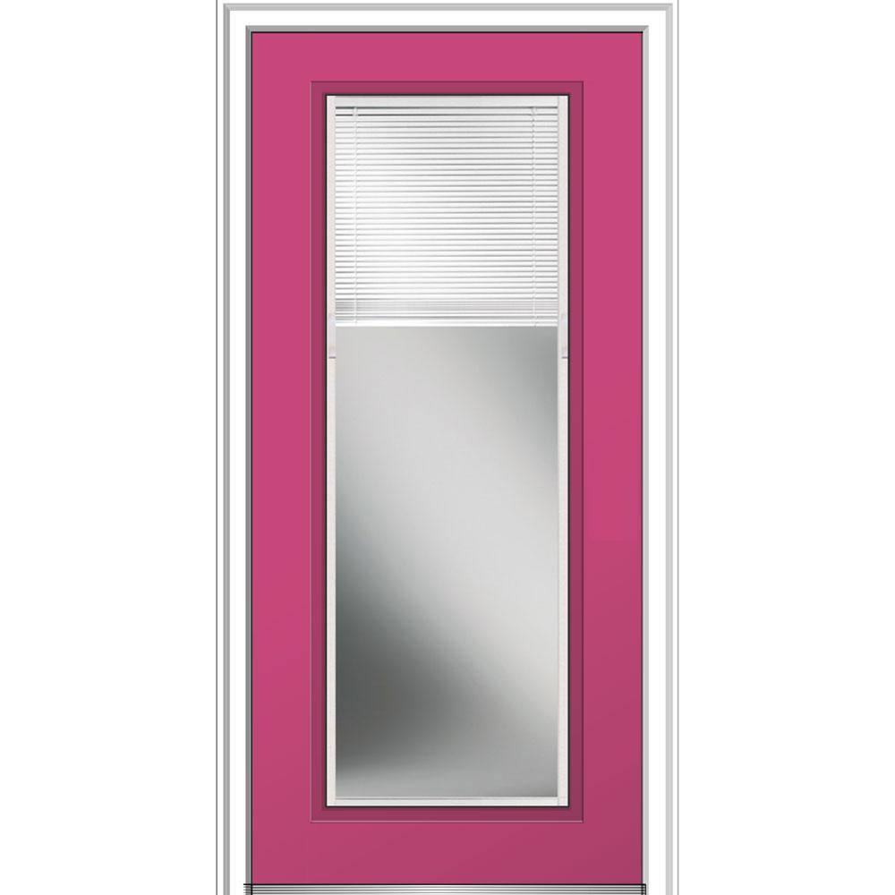 MMI Door 36 in. x 80 in. Internal Blinds LowE Glass Left MMI Door 36 in. x 80 in. Internal Blinds LowE Glass Left