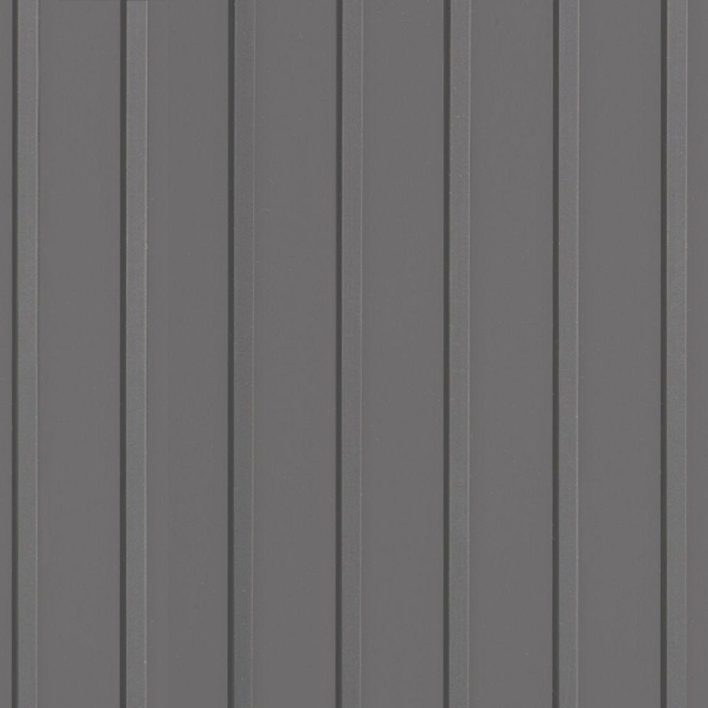 GFloor 7.5 ft. x 17 ft. Rib Standard Grade Slate Grey Garage Floor